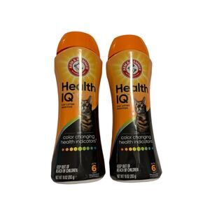 ARM & HAMMER Health IQ Cat Litter Additive 2 bottles